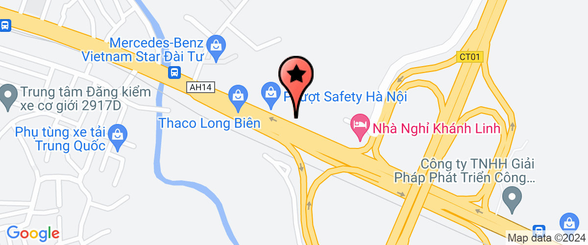 Map go to Hanoi Water Handling Company Limited