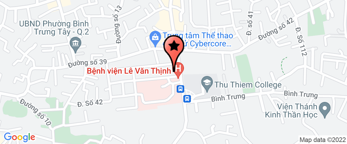 Bản đồ đến Công Ty TNHH Một Thành Viên Du Lịch Bái Tử Long - Sài Gòn