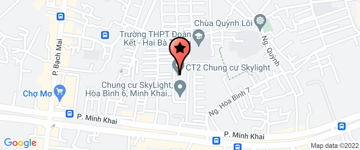 Map go to Hanoi Bjj Ronin TdTM Company Limited