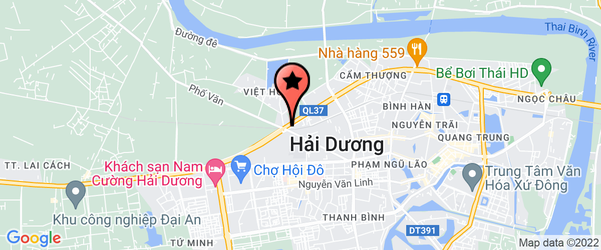 Map go to May I Hai Duong Joint Stock Company