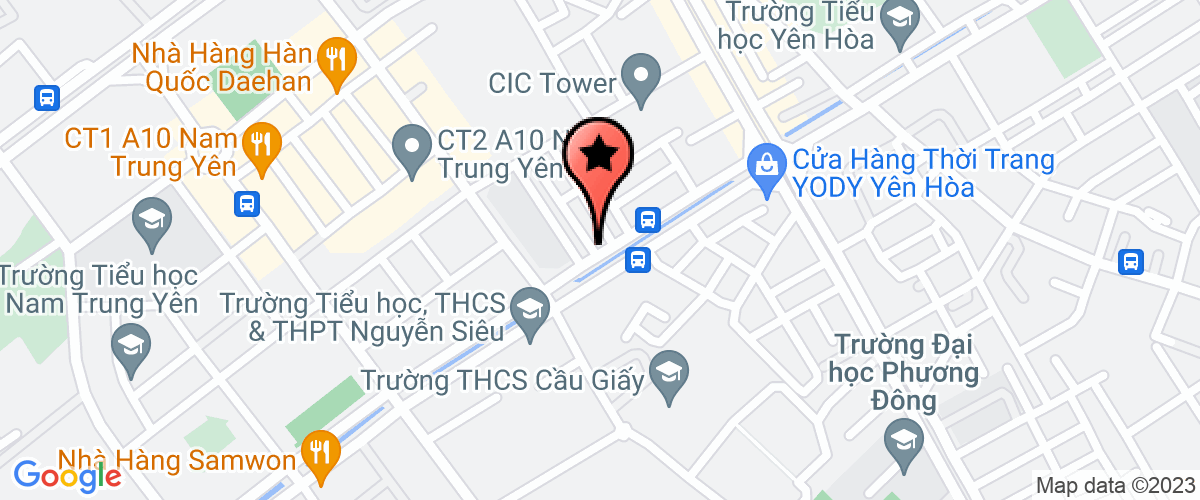 Map go to Bac Viet Environmental And Design Consultant Joint Stock Company