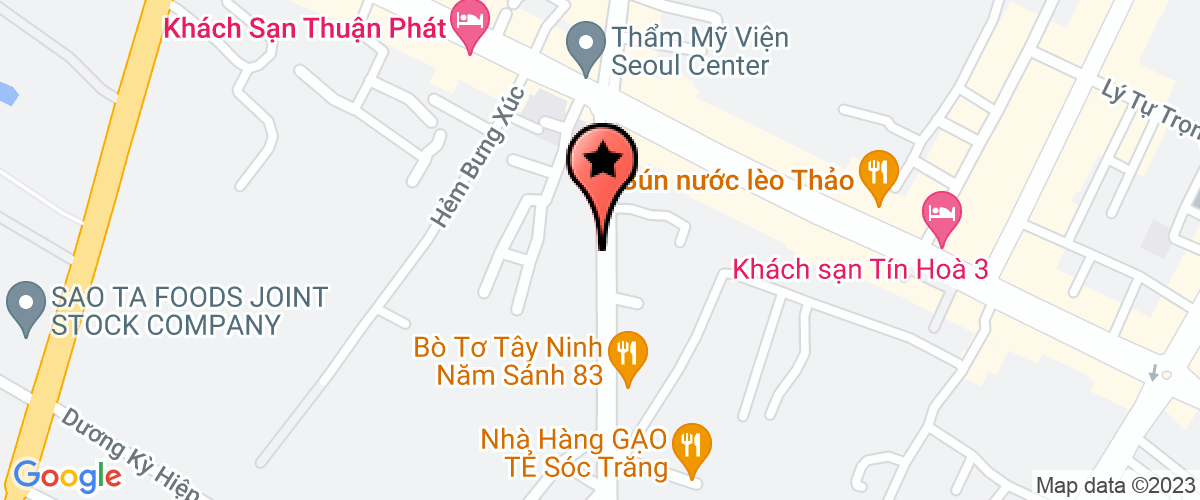 Bản đồ đến Công Ty TNHH Xd - Tm Tấn Tài