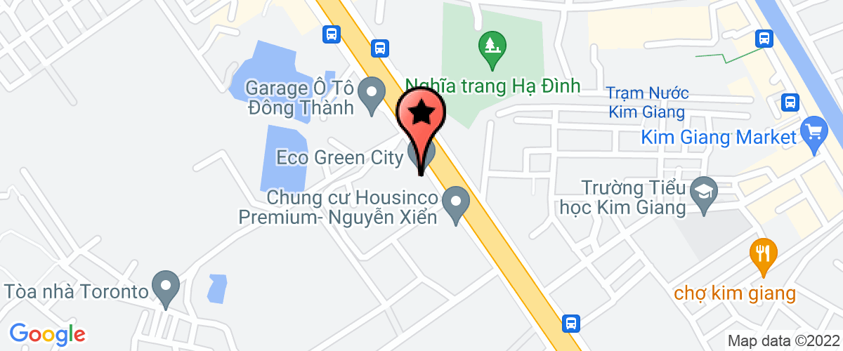 Map go to Manh Hung TM & DV Business Company Limited