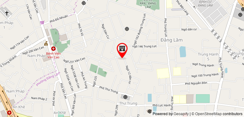 Map go to Thanh Van Trading Transport Joint Stock Company