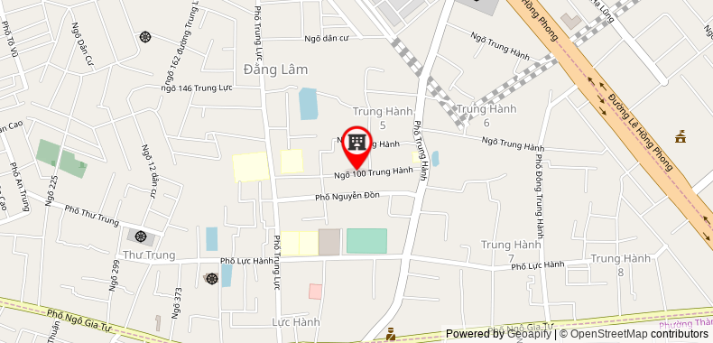 Bản đồ đến Công ty cổ phần thương mại dịch vụ chuyển phát nhanh Sao Việt