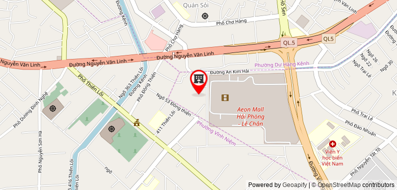 Map go to Trang Nguyen Produce and Service Limited Company