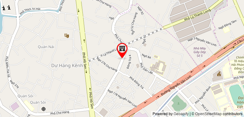 Map go to Kim Thanh Business Trading Investment Company Limited