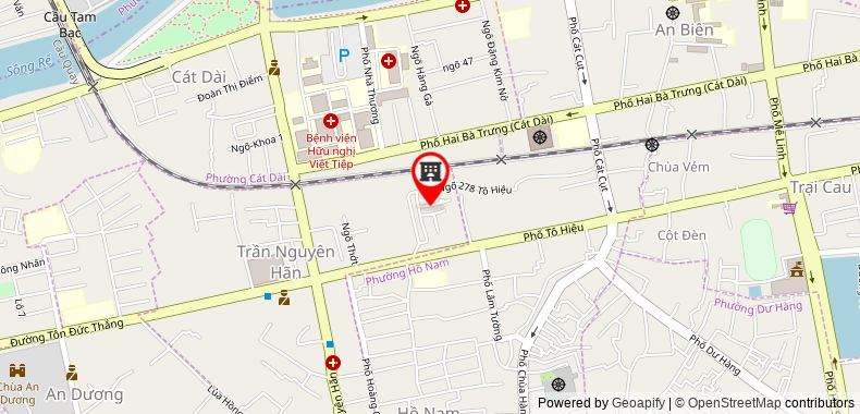 Map go to Hoa Sen Xanh Trading Company Limited
