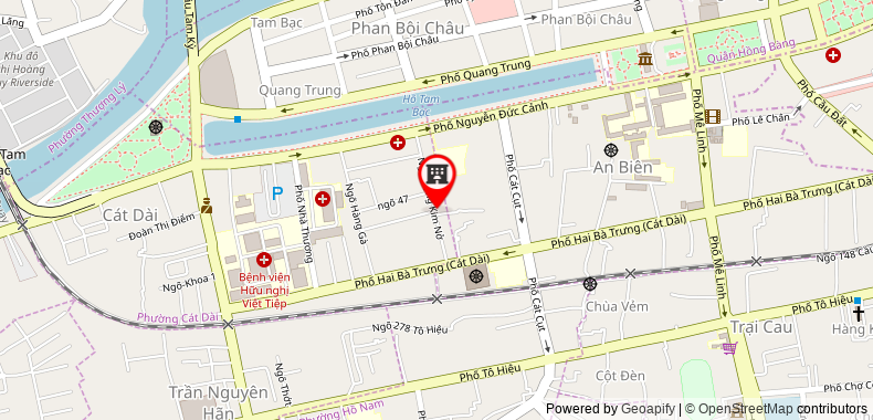 Map go to Thuy Vinh Service Trading Company Limited