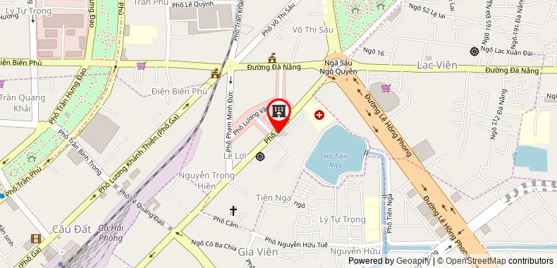 Map go to Vu Lap Thanh Trading Joint Stock Company