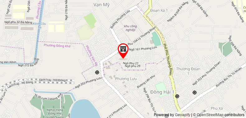 Map go to Le Nam Trading Construction Development Joint Stock Company
