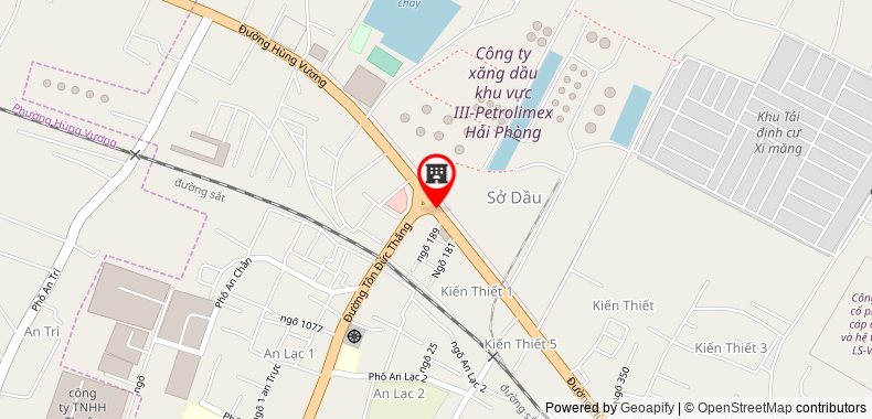 Map go to Tien Manh Supplies Trading Company Limited