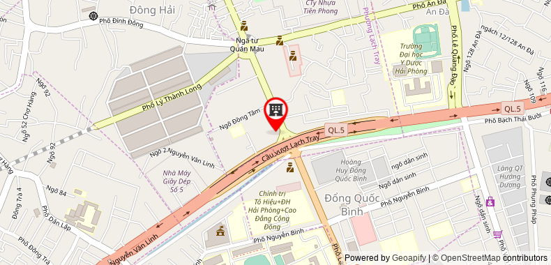 Map go to Viet Nhat Investment Joint Stock Company