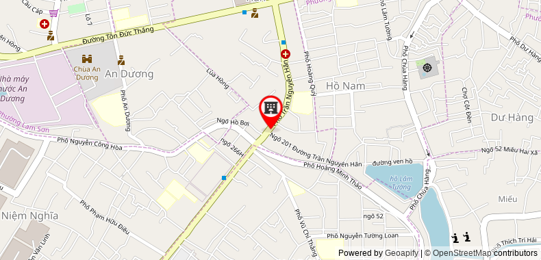 Map go to Minh Tan Delivery Limited Company