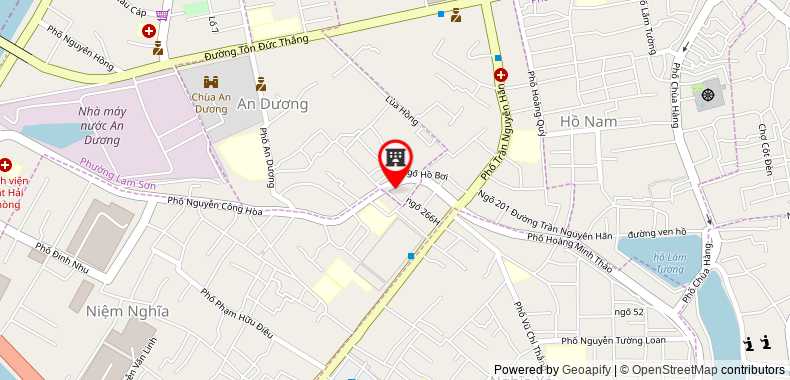 Map go to Hoang Binh Construction Services Trading Joint Stock Company