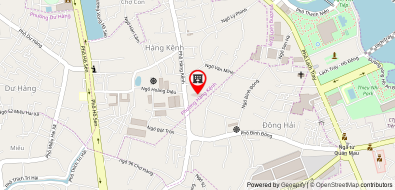 Map go to Hoang Anh Joint Stock Company