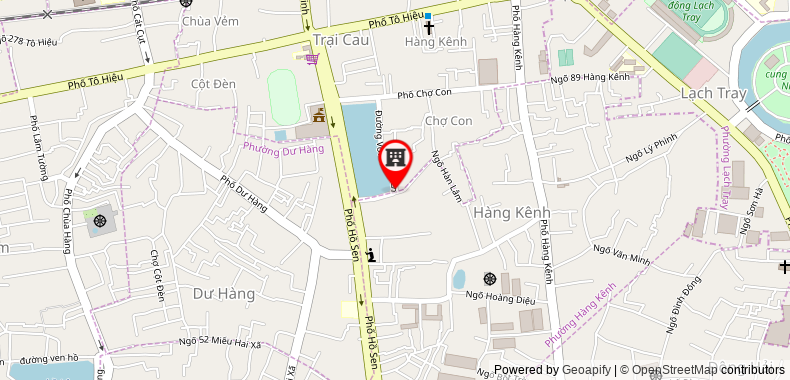 Map go to Vinh Vy Trading Joint Stock Company