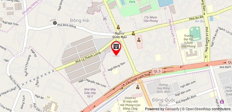Map go to Vijasun Hai Phong Joint Stock Company