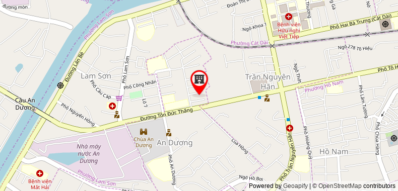 Map go to Minh Hien Training And Education Company Limited