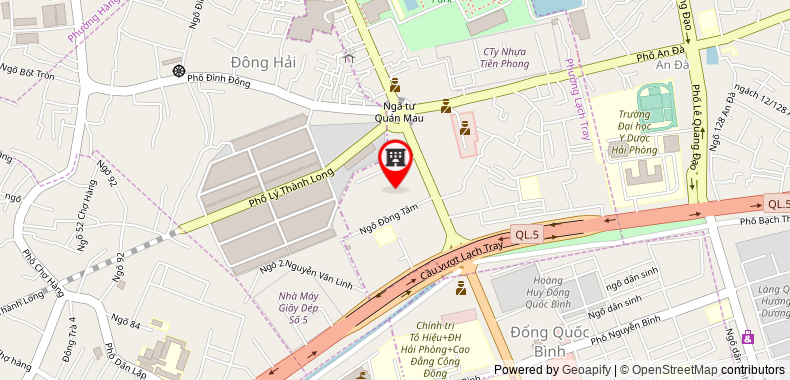Map go to Tan Phuong Lai Joint Stock Company