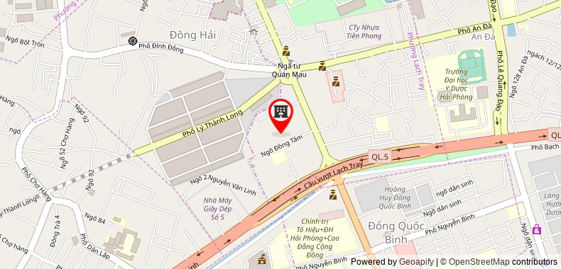 Map go to Lam Thien Phuc Joint Stock Company