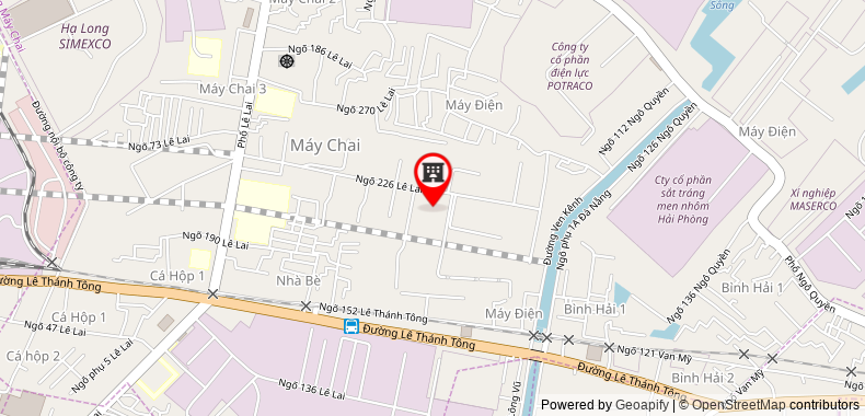 Map go to Hai Phong Plastic Packing Joint Stock Company
