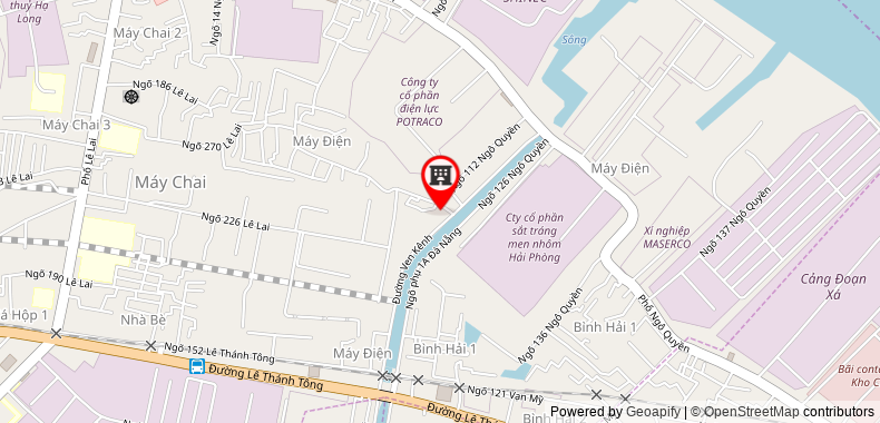 Map go to Duc Quy Transport Trading Service Joint Stock Company