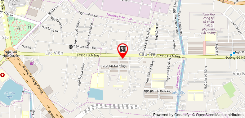 Map go to Vu Gia Transport Construction Services Trading Company Limited