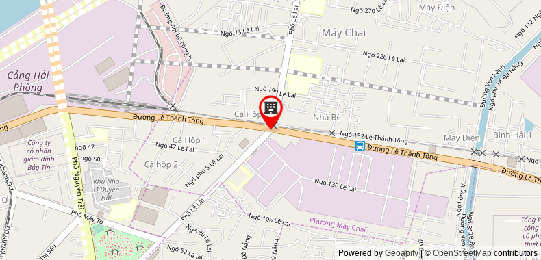 Map go to Minh Chau Trading and Service Company Limited