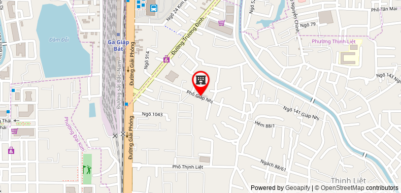 Map go to Ha Noi Trading And Production Construction Investment Company Limited
