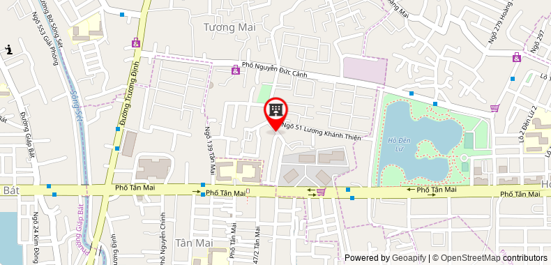 Map go to Hanh Tinh Xanh Ha Noi Joint Stock Company