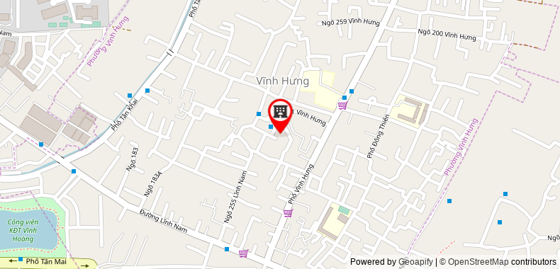 Map go to Hop Nhat D&D Trading Joint Stock Company