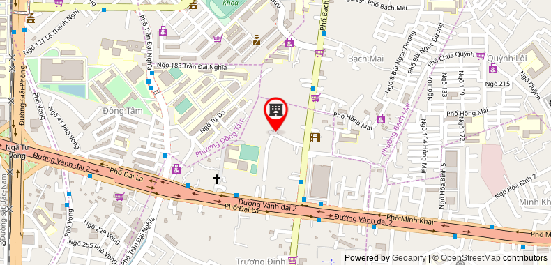 Map go to Ha Noi Green Environment Consulting Joint Stock Company