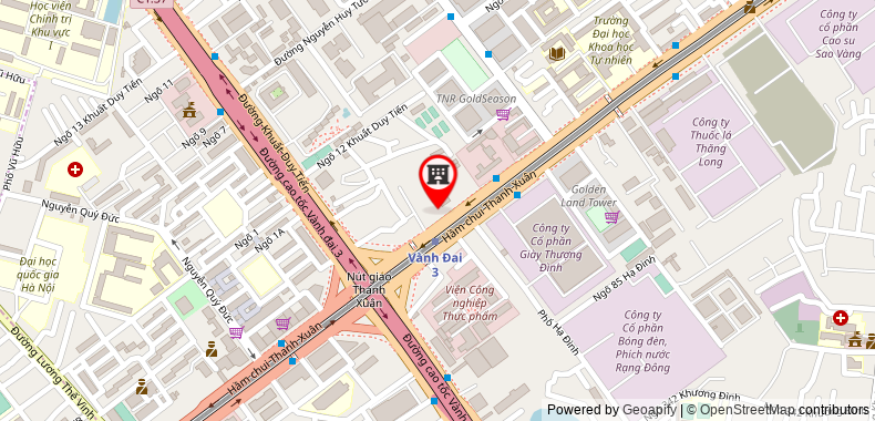 Map go to Aum VietNam Training Service Consultant Joint Stock Company