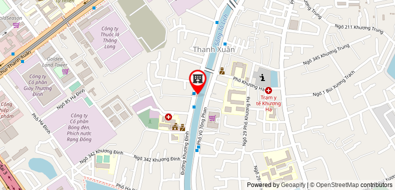 Map go to Truong Linh Plaza Viet Nam Joint Stock Company