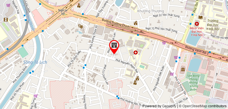 Map go to Ha Noi Food Culture Joint Stock Company