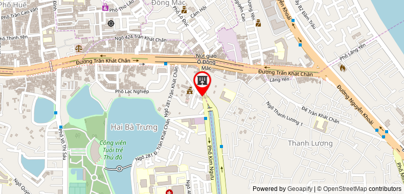 Map go to Le Thach Service and Trading Company Limited