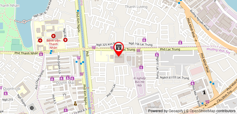 Map go to Green Ha Noi Trading and Logistics Joint Stock Company