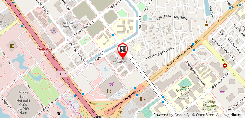 Map go to Unispace Corp Vietnam Trading Services Company Limited