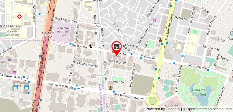 Map go to Hoa An Investment and Consulting Company Limited