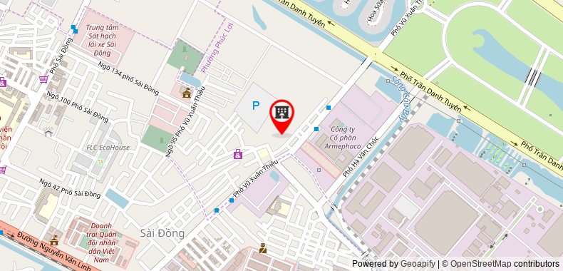 Map go to Hoang Thinh Minh Trading - Construction Company Limited