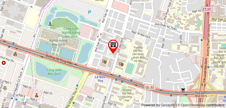 Map go to Duc Tin Transport Services And Trading Joint Stock Company