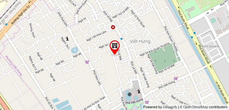 Map go to Vic Thai Duong Technology Investment Joint Stock Company