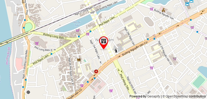 Map go to Duc Long Education and Trading Construction Investment Joint Stock Company