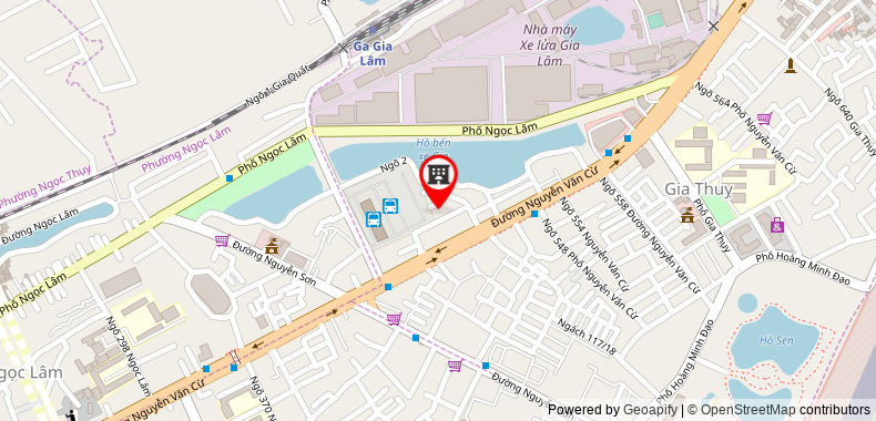 Map go to Ha Noi Trading Development And Technology Investment Joint Stock Company