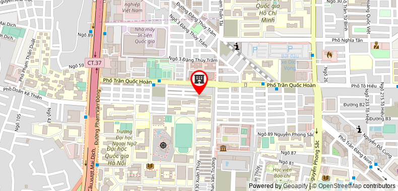 Map go to Tran Gia Hardware Joint Stock Company
