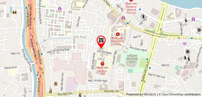 Map go to Hoa Dinh Food Joint Stock Company