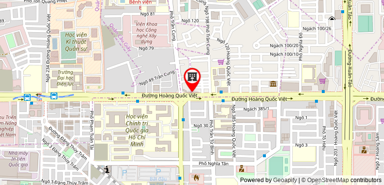 Map go to Tb Services Investment and Development Company Limited