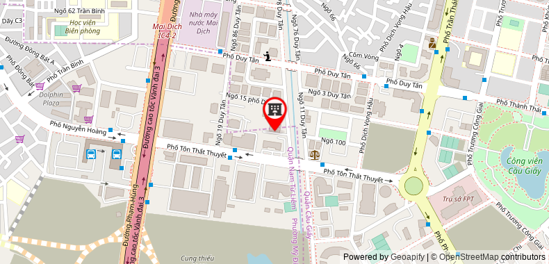 Map go to An Khanh Services And Trading Development Joint Stock Company