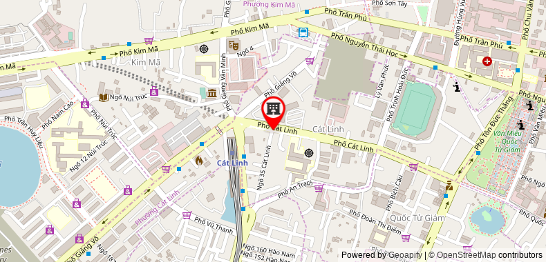 Map go to Apollo Construction - Architecture and Interior Joint Stock Company